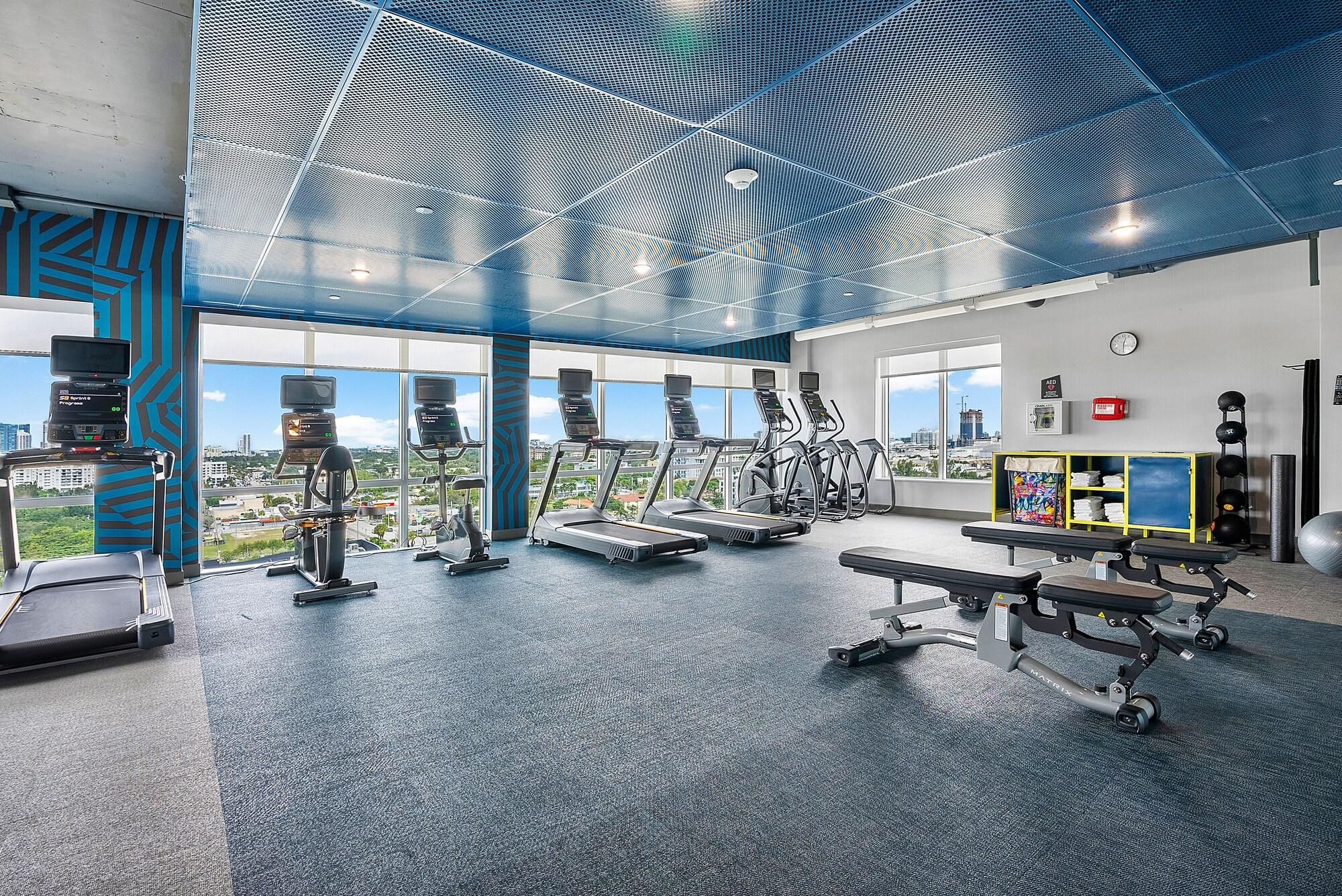 Gimnasio Aloft Fort Lauderdale Airport & Cruise Port
