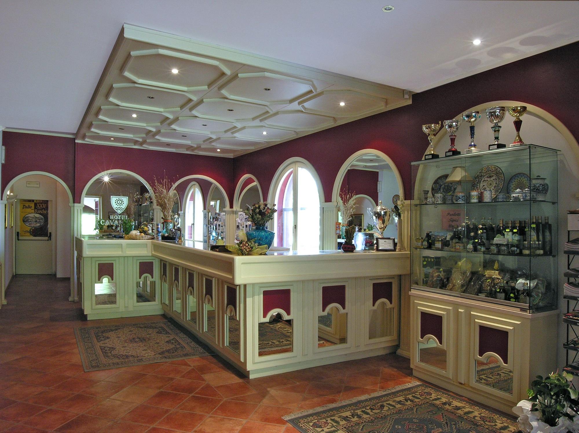 Vista Lobby Hotel Cavalieri