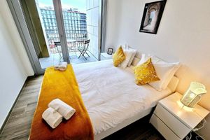 Alquiler Vacacional - Comfy one bedroom with parking&balcony