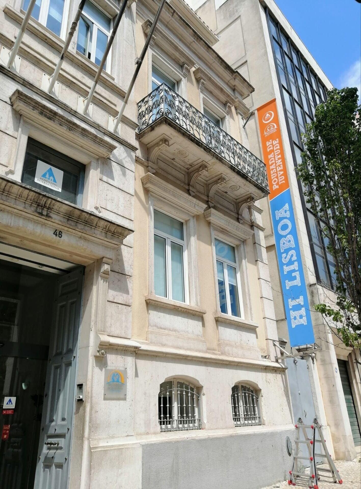 Vista Exterior HI Lisboa – Pousada de Juventude - Hostel