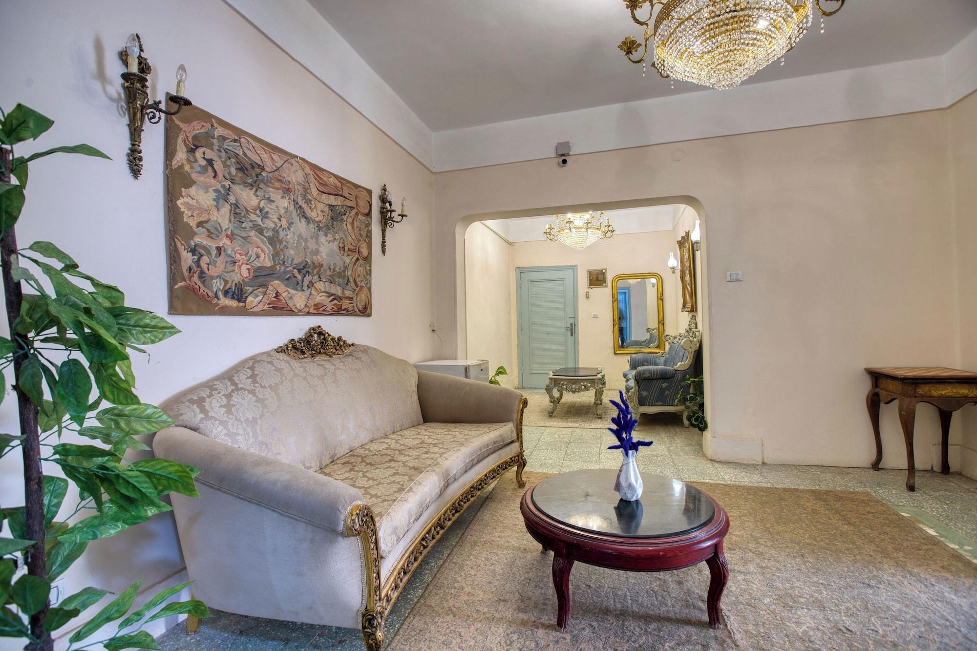 Vista Lobby Villa Khufu Pyramids Hotel