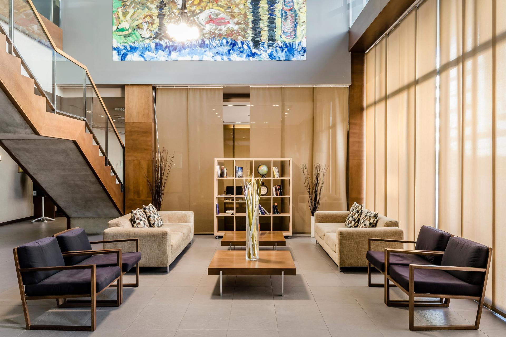 Vista Lobby Exe Barcelona Gate