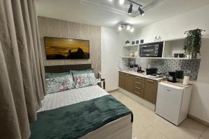 Alquiler Vacacional - Studio a 5 Minutos do Museu do Amanhã - Wifi, Piscina,arcondicionado,metrô Perto