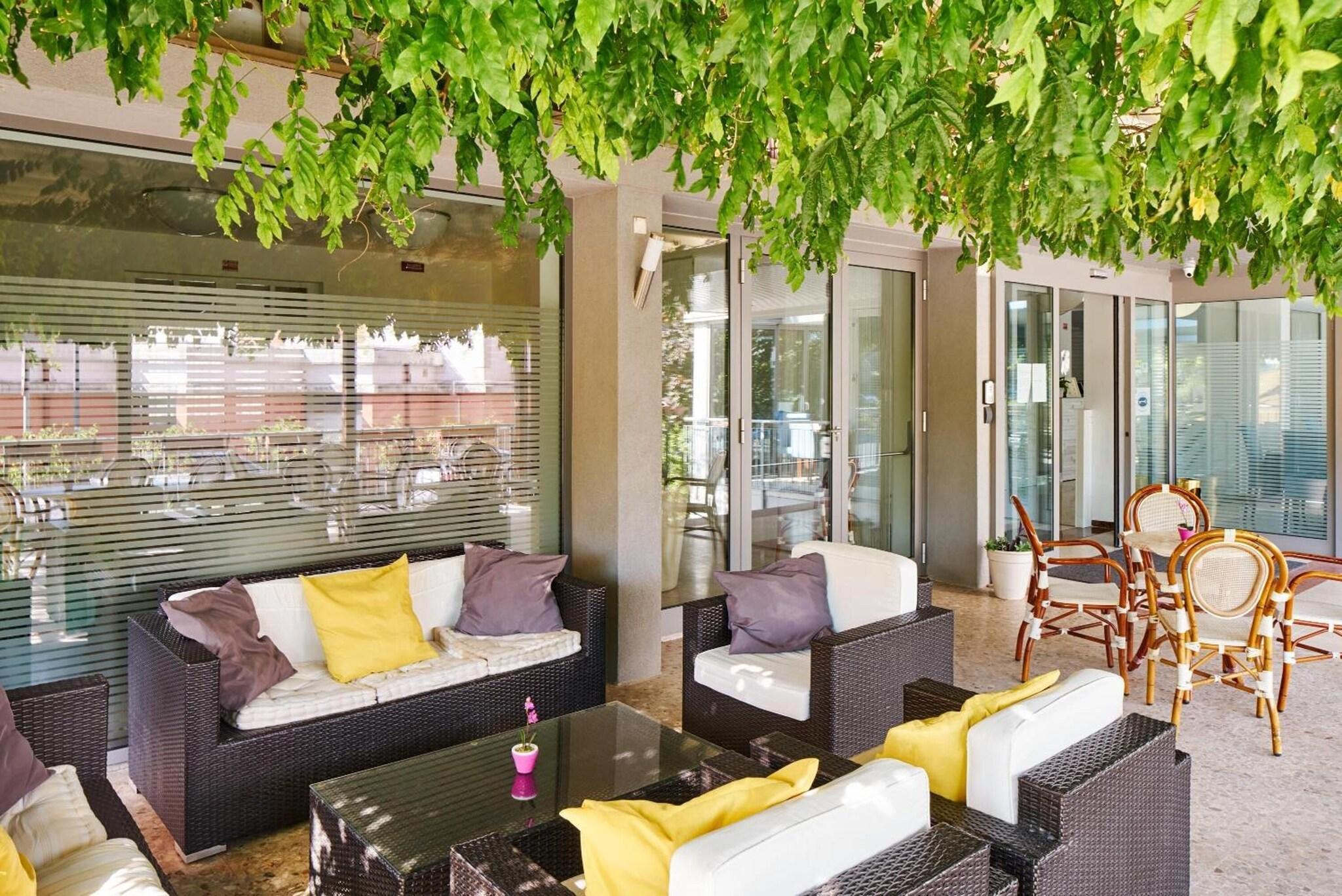 Vista Lobby Hotel Europa Grado