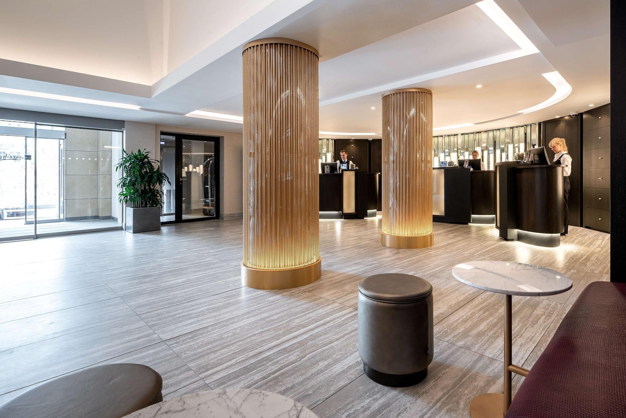 Vista Lobby Radisson Blu Hotel, Antwerp City Centre