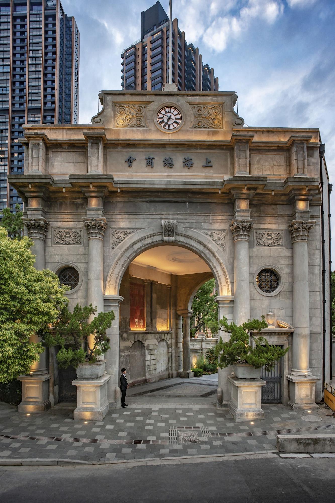 Vista Exterior Bulgari Hotel Shanghai