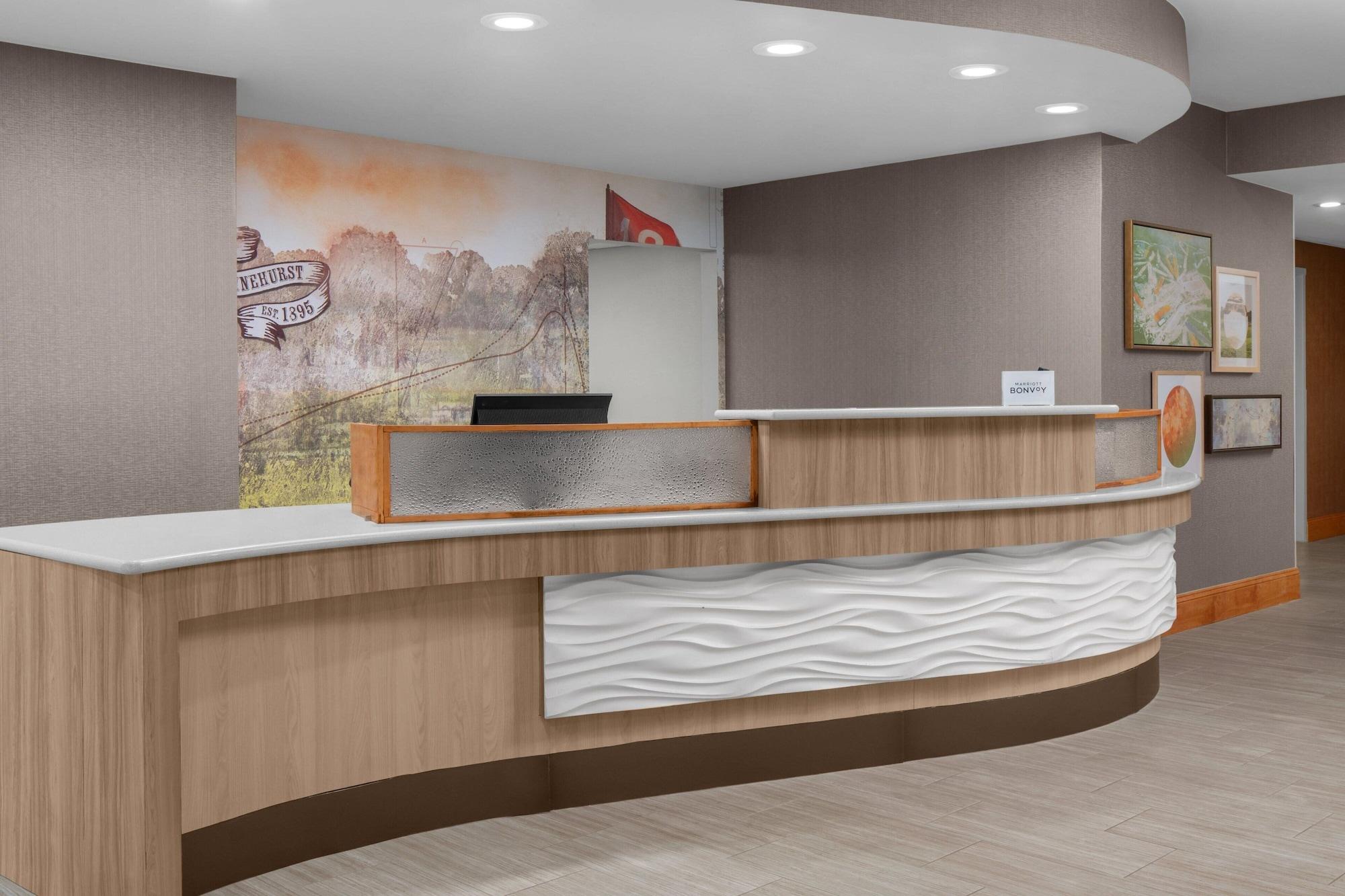 Vista Lobby Springhill Suites By Marriott Pinehurst Southern Pines