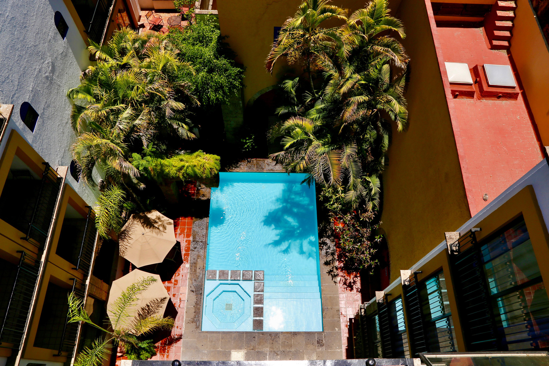 Vista Piscina Hotel De Mendoza