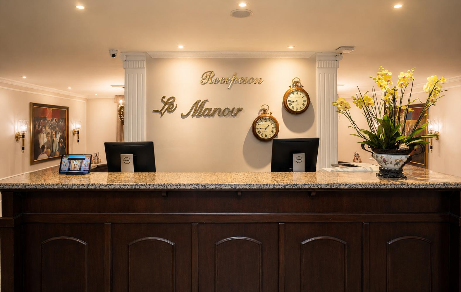 Vista Lobby Hotel Le Manoir Bogota