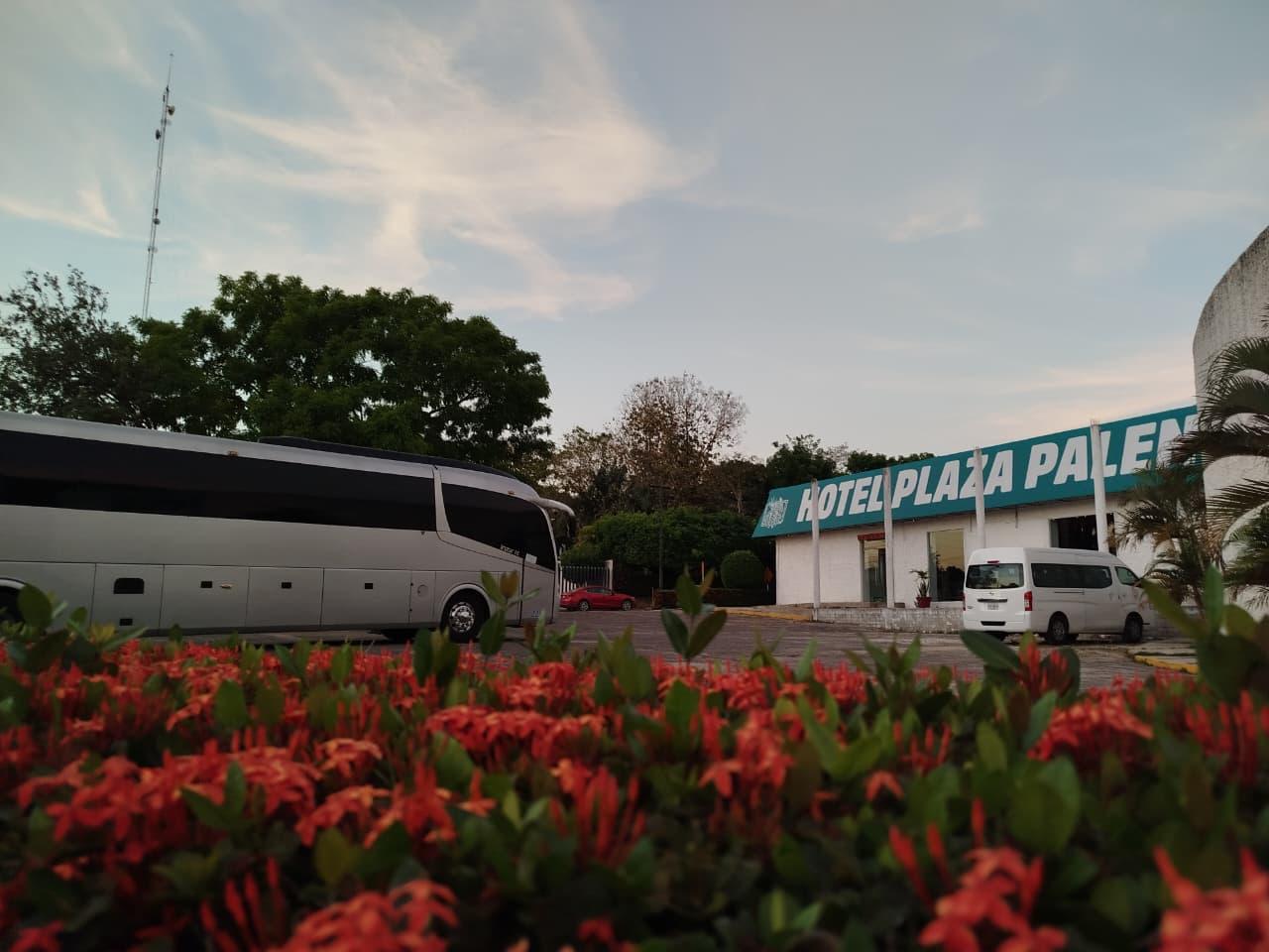 Vista Exterior Hotel Plaza Palenque