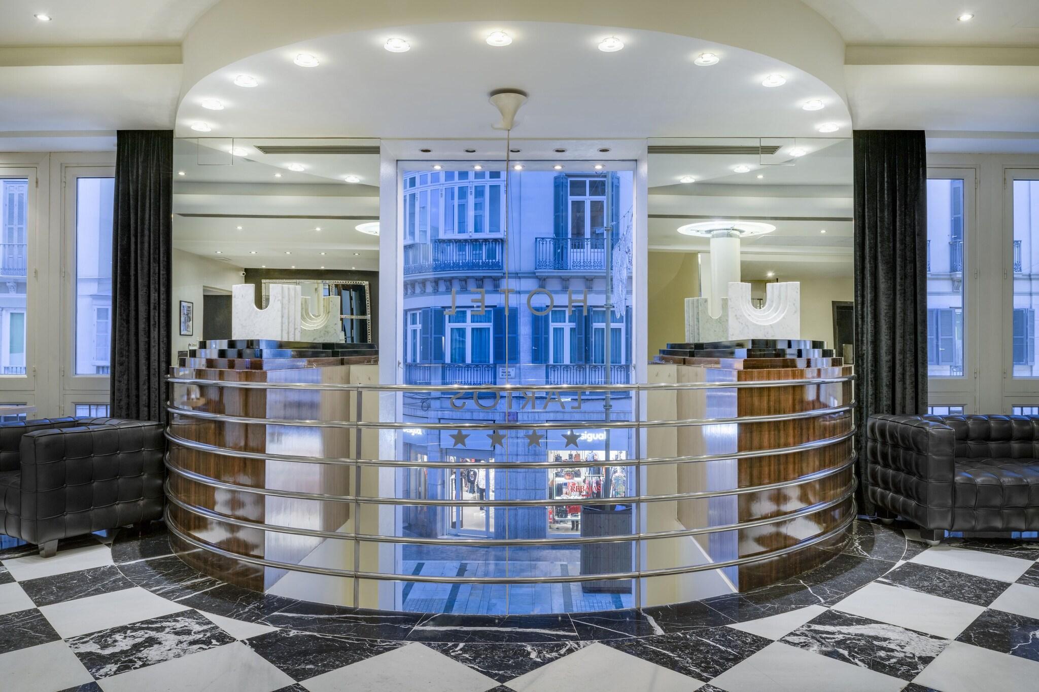 Vista Lobby Hotel Larios Málaga