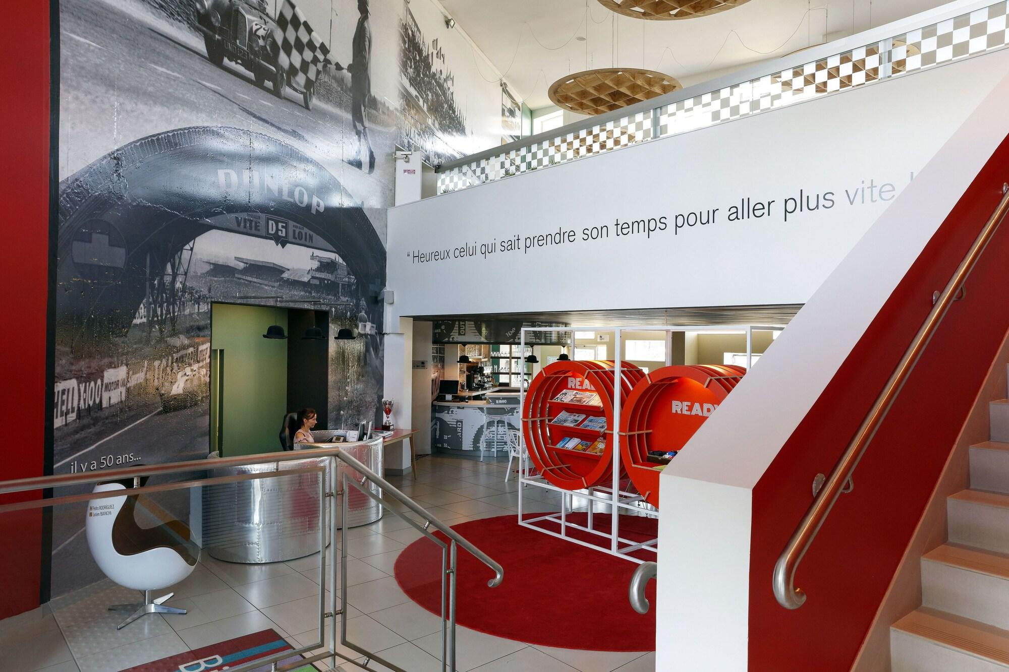Vista Lobby ibis Styles Le Mans Sud Mulsanne