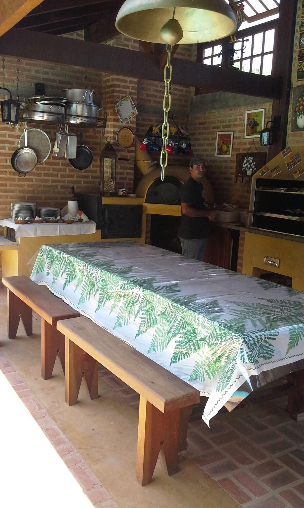 Restaurant Suites em Meio a Mata Atlantica