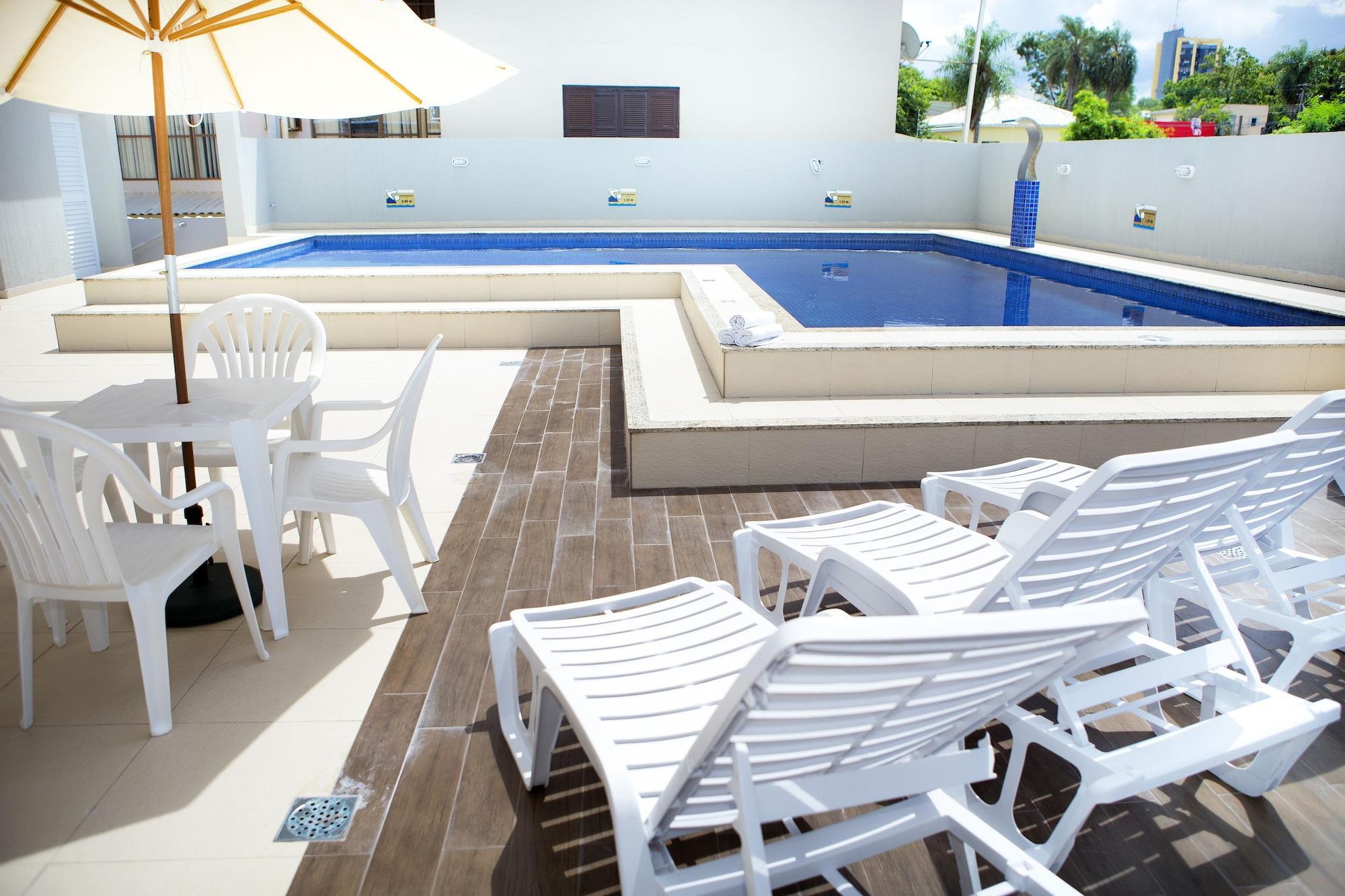 Vista Piscina Hotel Três Fronteiras