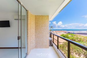 Alquiler Vacacional - Apartamento Vista Mar 190m da Praia BSR0203
