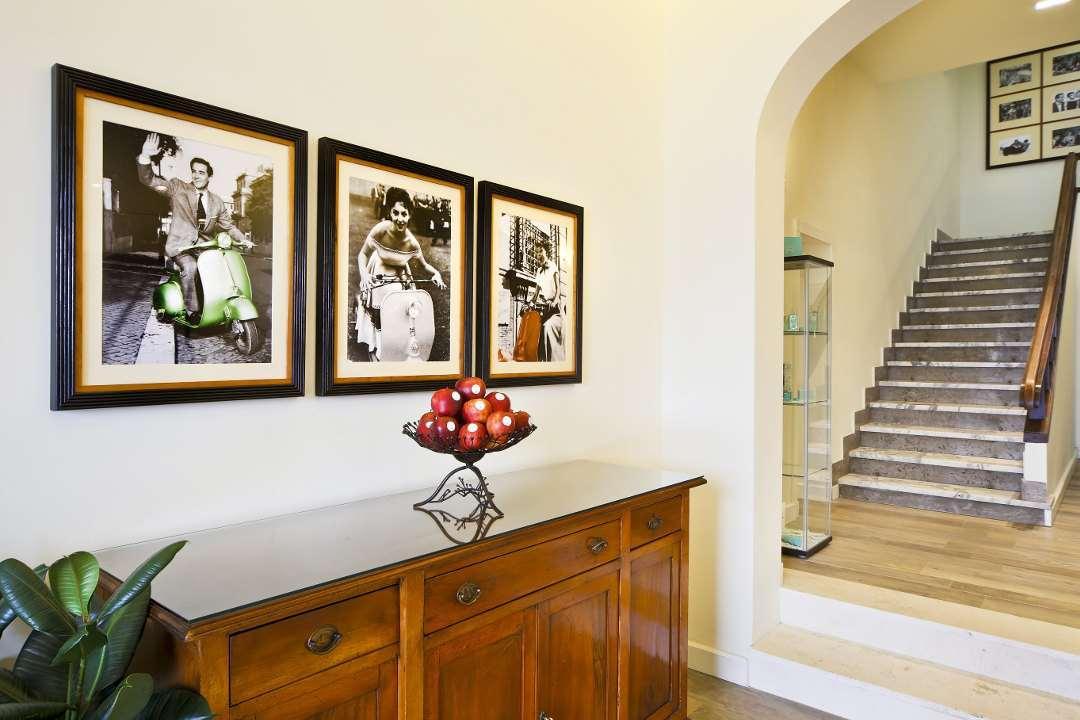 Vista Lobby B&B Hotel Roma Italia Viminale