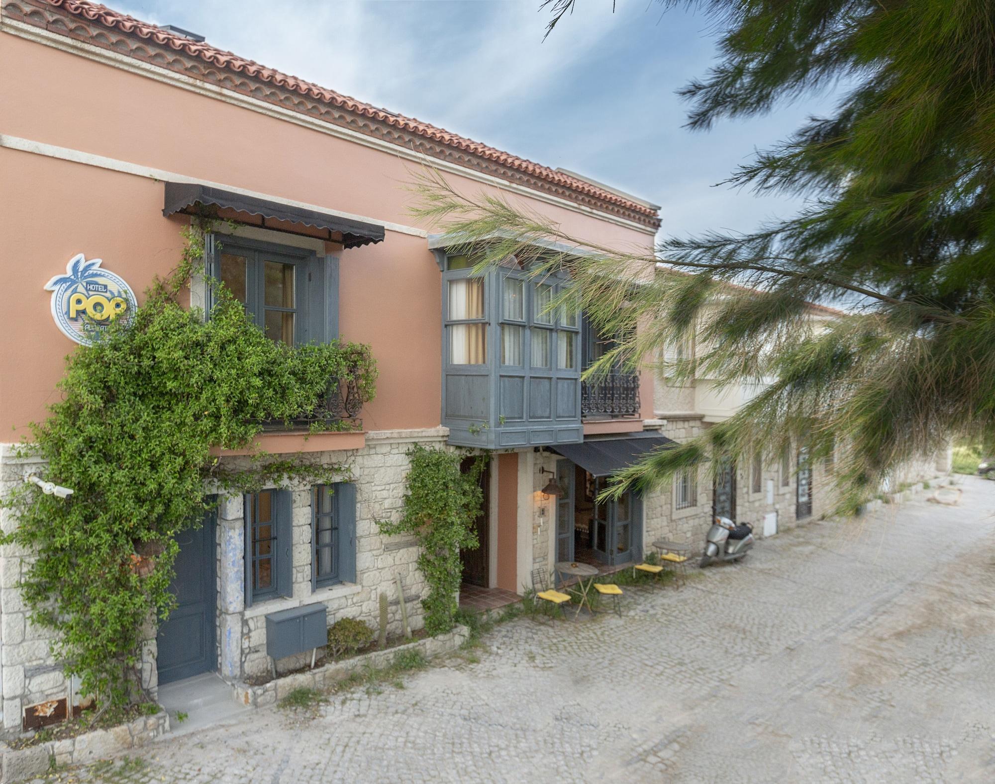 Vista Exterior Hotel Pop Alacati