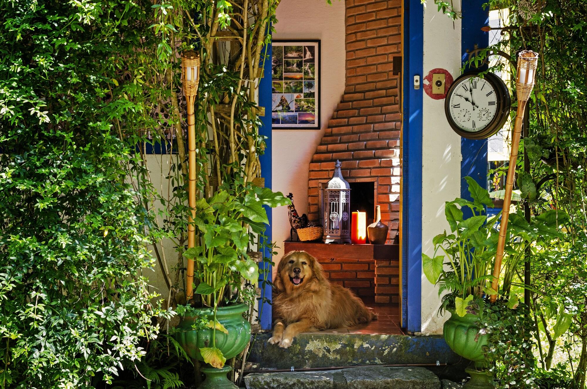 Vista Lobby Pousada Rio dos Cristais