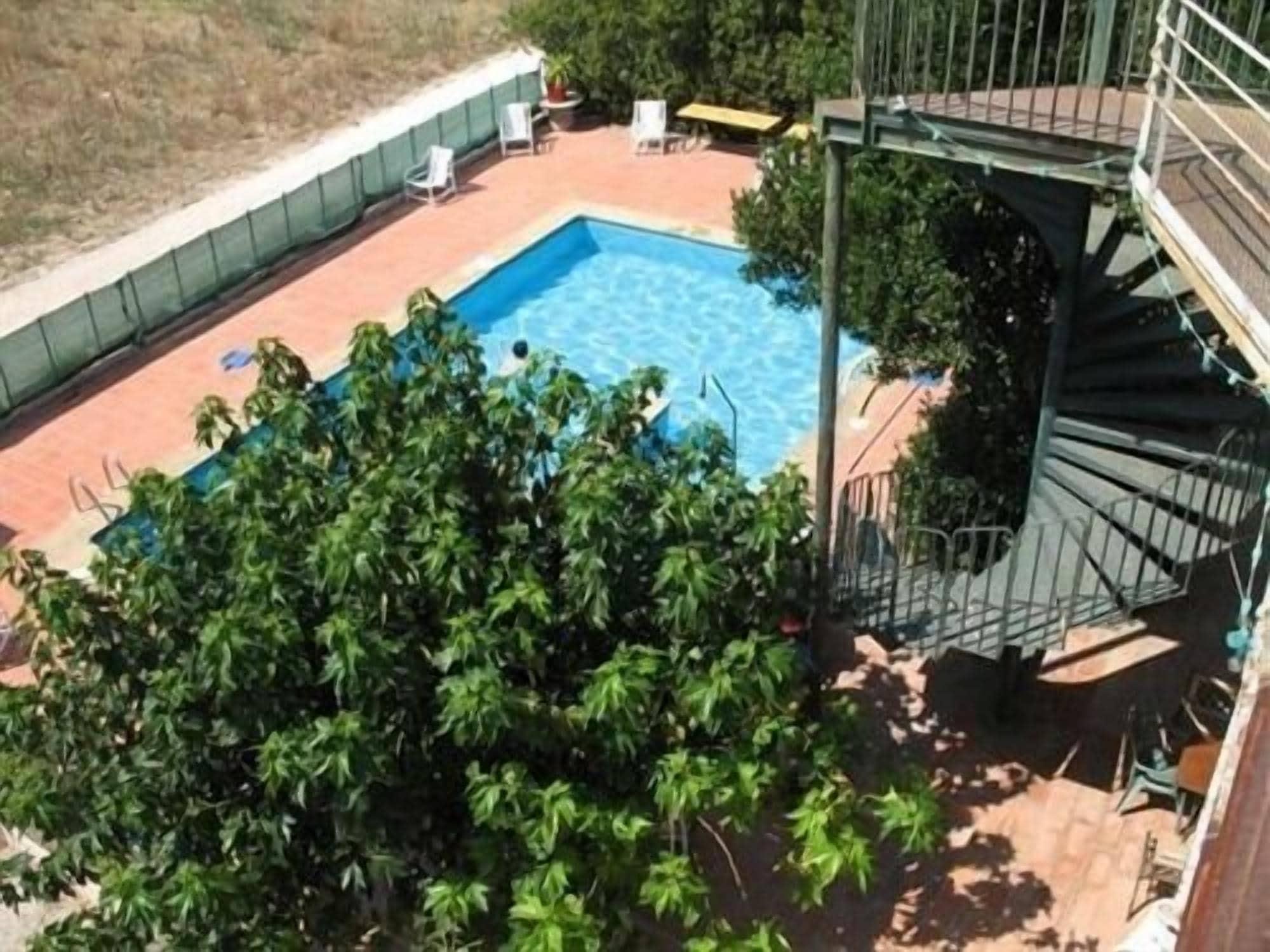 Vista Piscina La Maison de Verotte