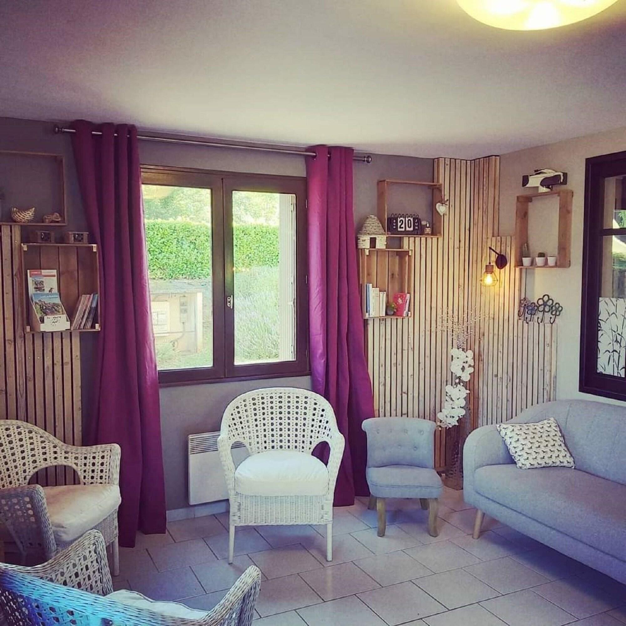 Vista Lobby Hôtel Les Gabarres