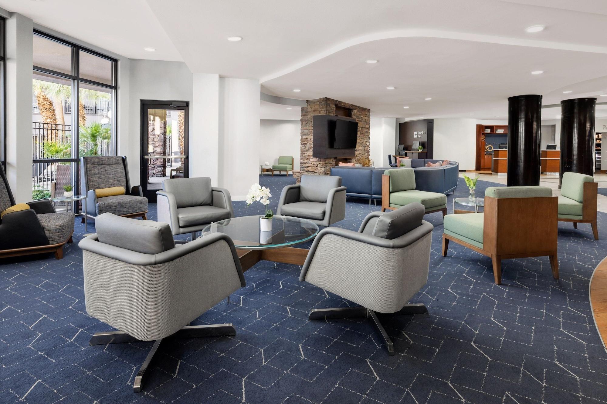Vista Lobby Courtyard By Marriott Las Vegas Stadium Area