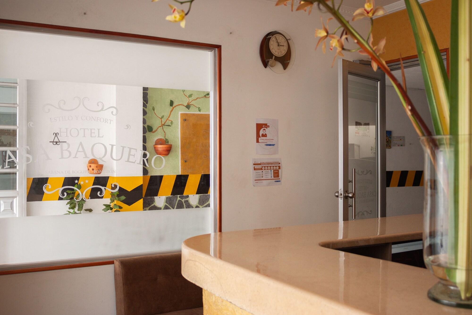 Vista Lobby Hotel Casa Baquero