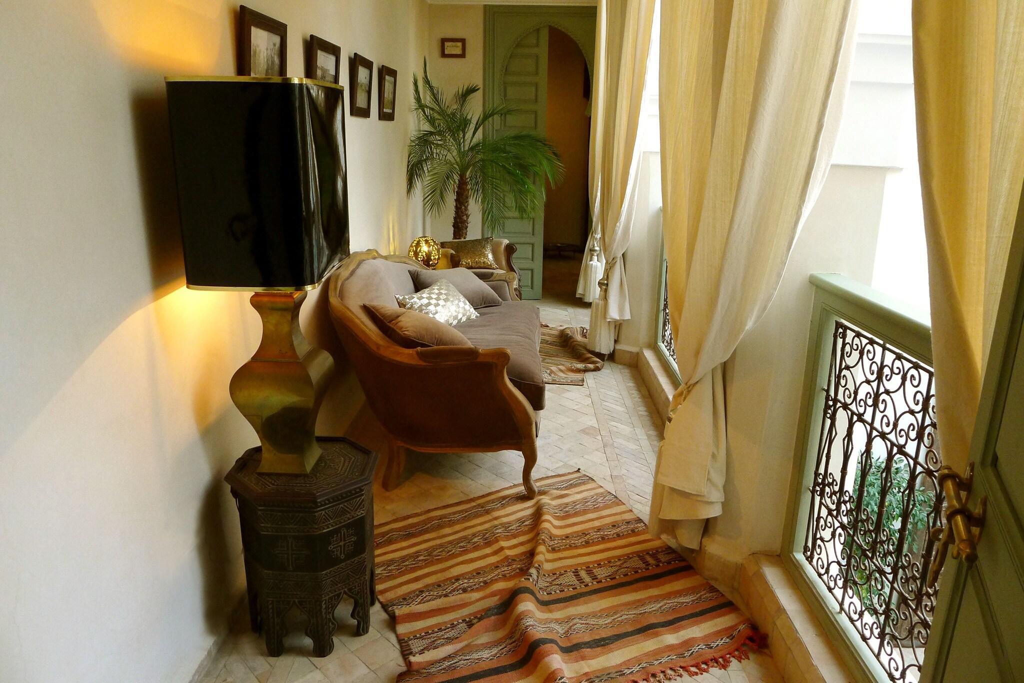 Vista Lobby Riad Palacio de las Especias
