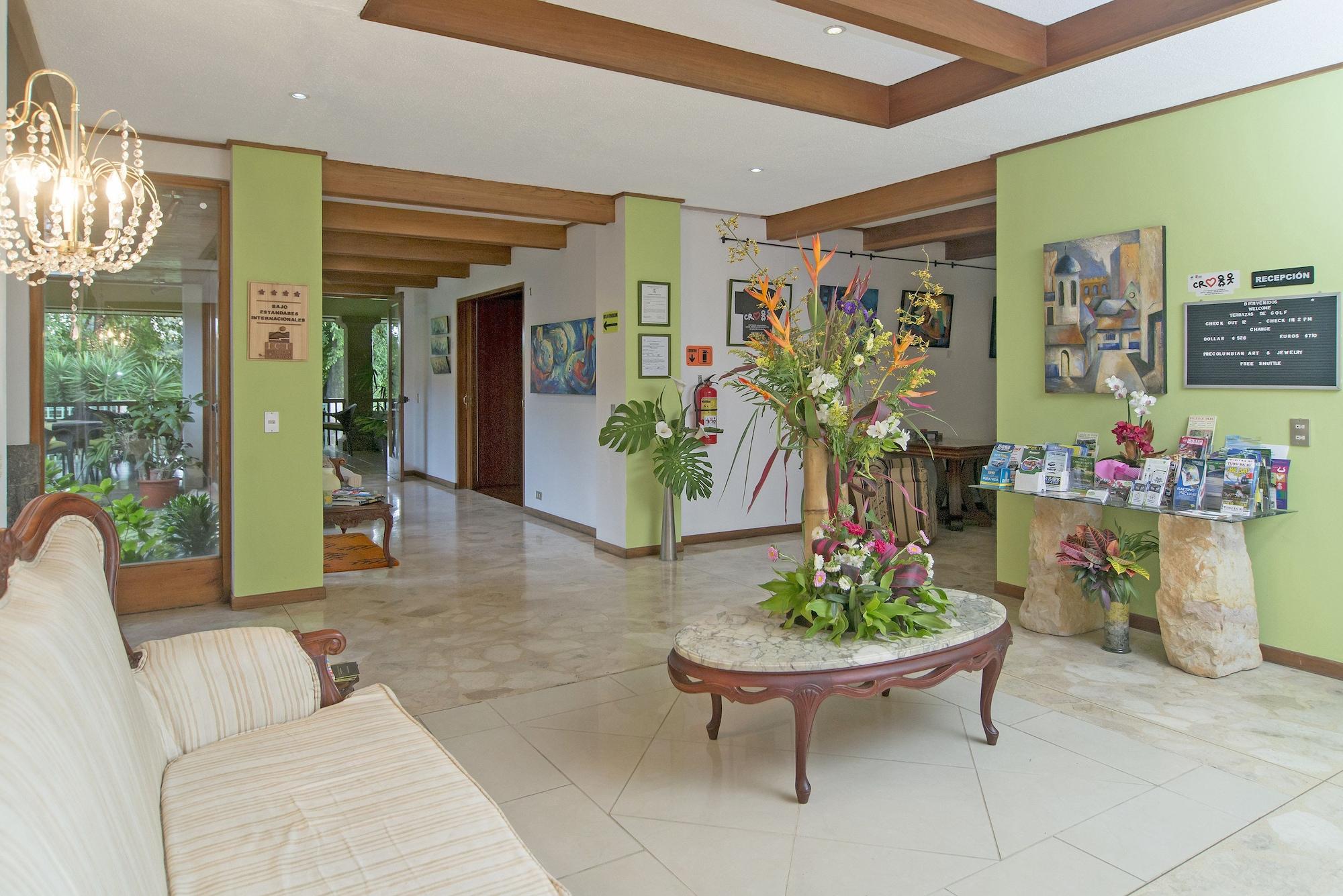 Vista Lobby Terrazas de Golf Boutique Hotel