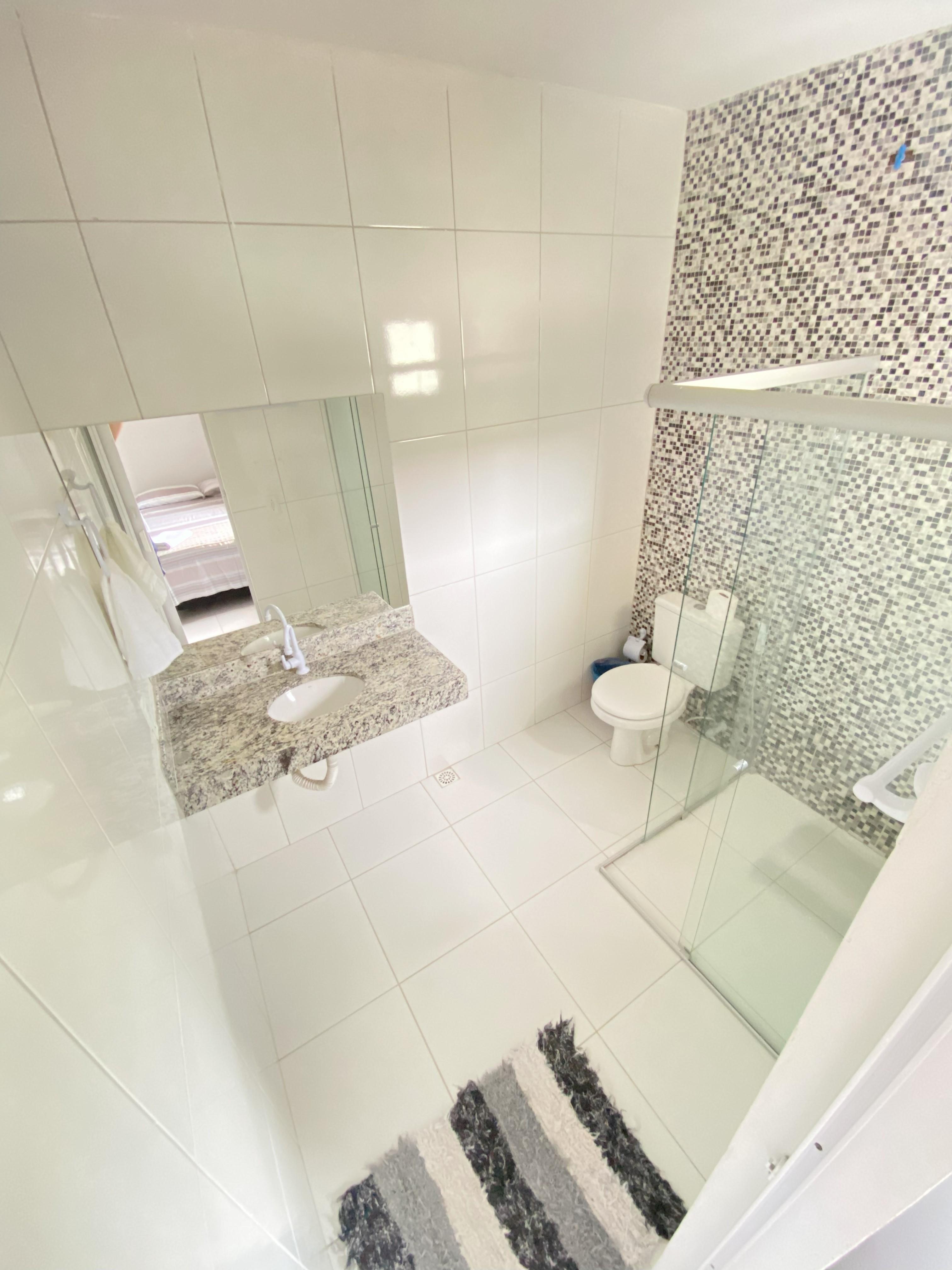 Baño Pousada Recanto Itaúnas