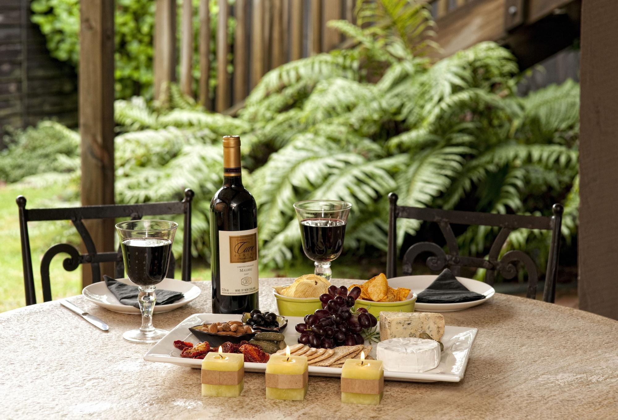 Comodidades del Alojamiento B&B @ the Redwoods