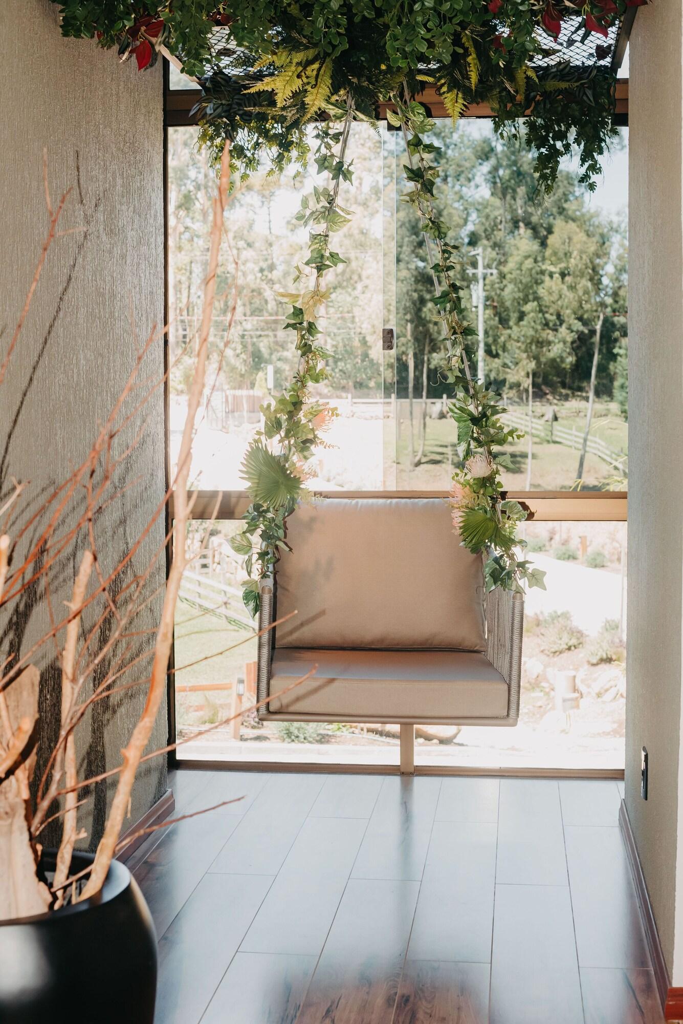 Vista Lobby WoodStone Hotel Fazenda