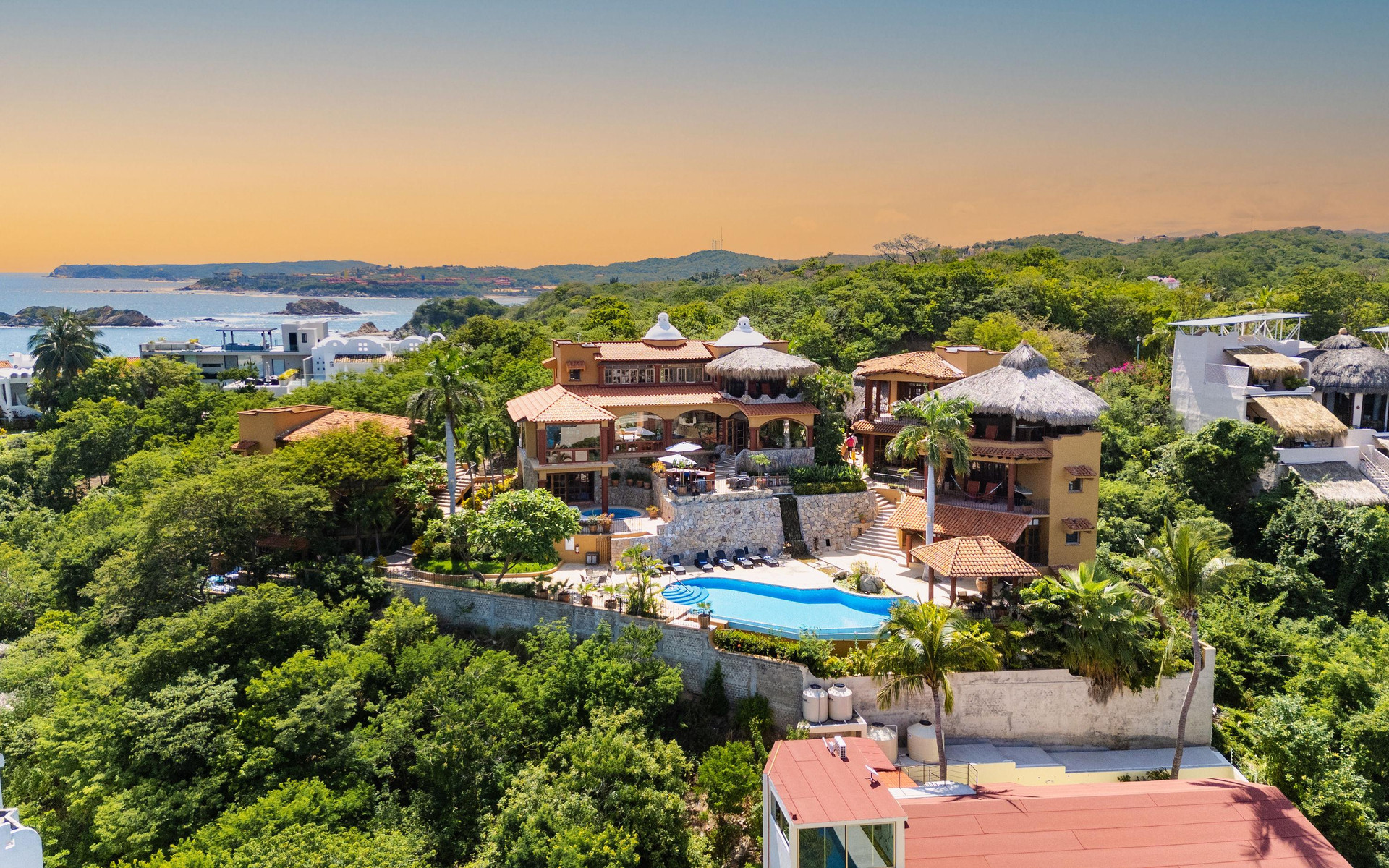 Vista Exterior Casa Ceiba Huatulco - Adults Only