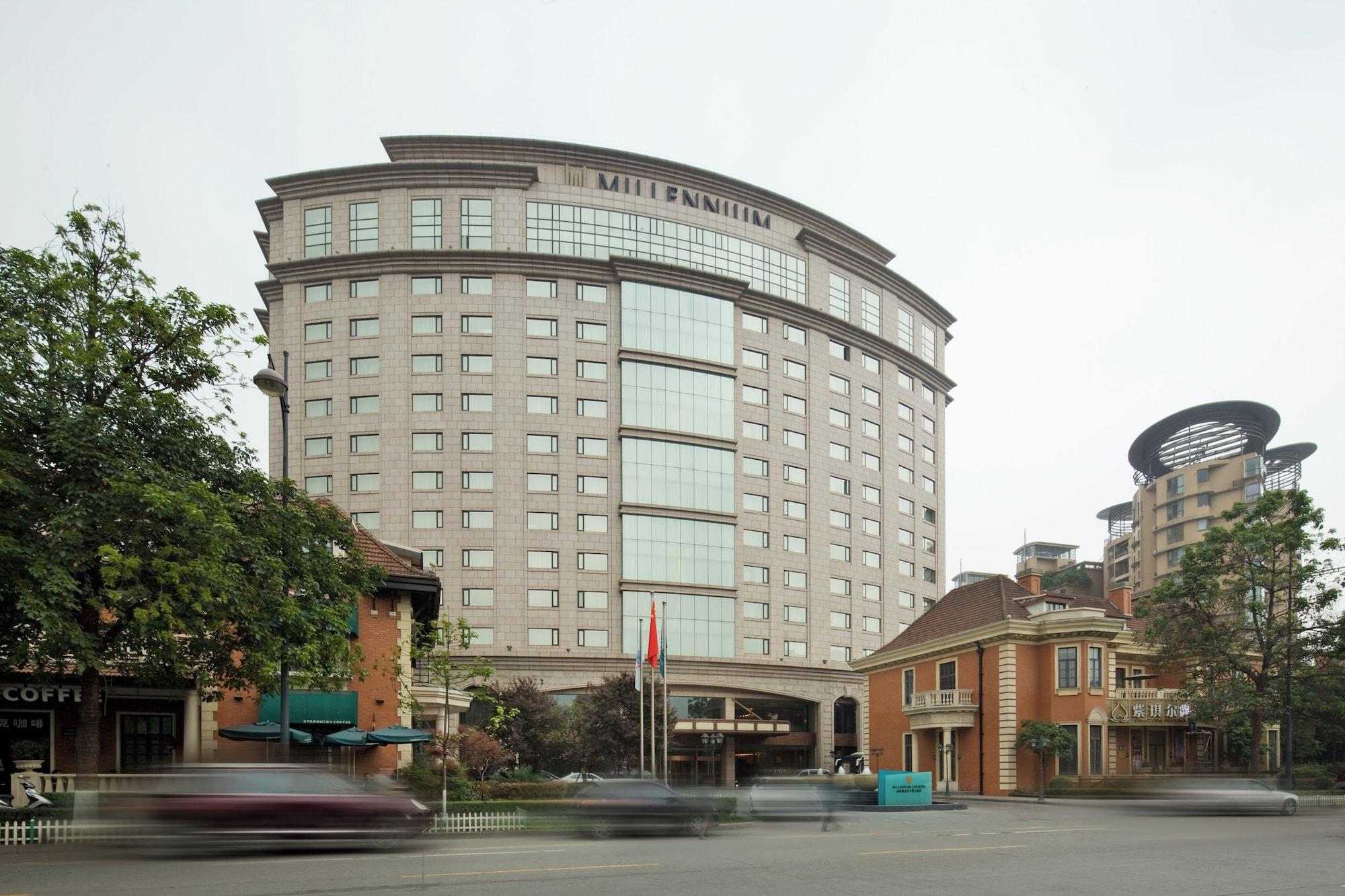 Vista Exterior Millennium Hotel Chengdu