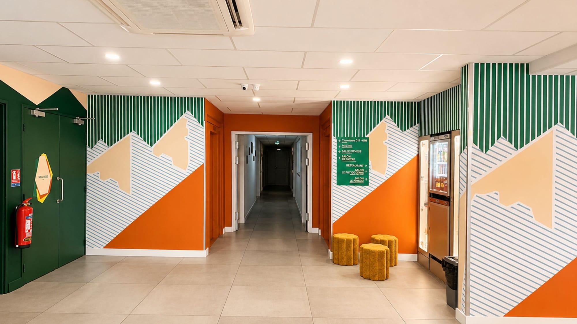Vista Lobby ibis Styles Clermont Ferrand Sud La Pardieu