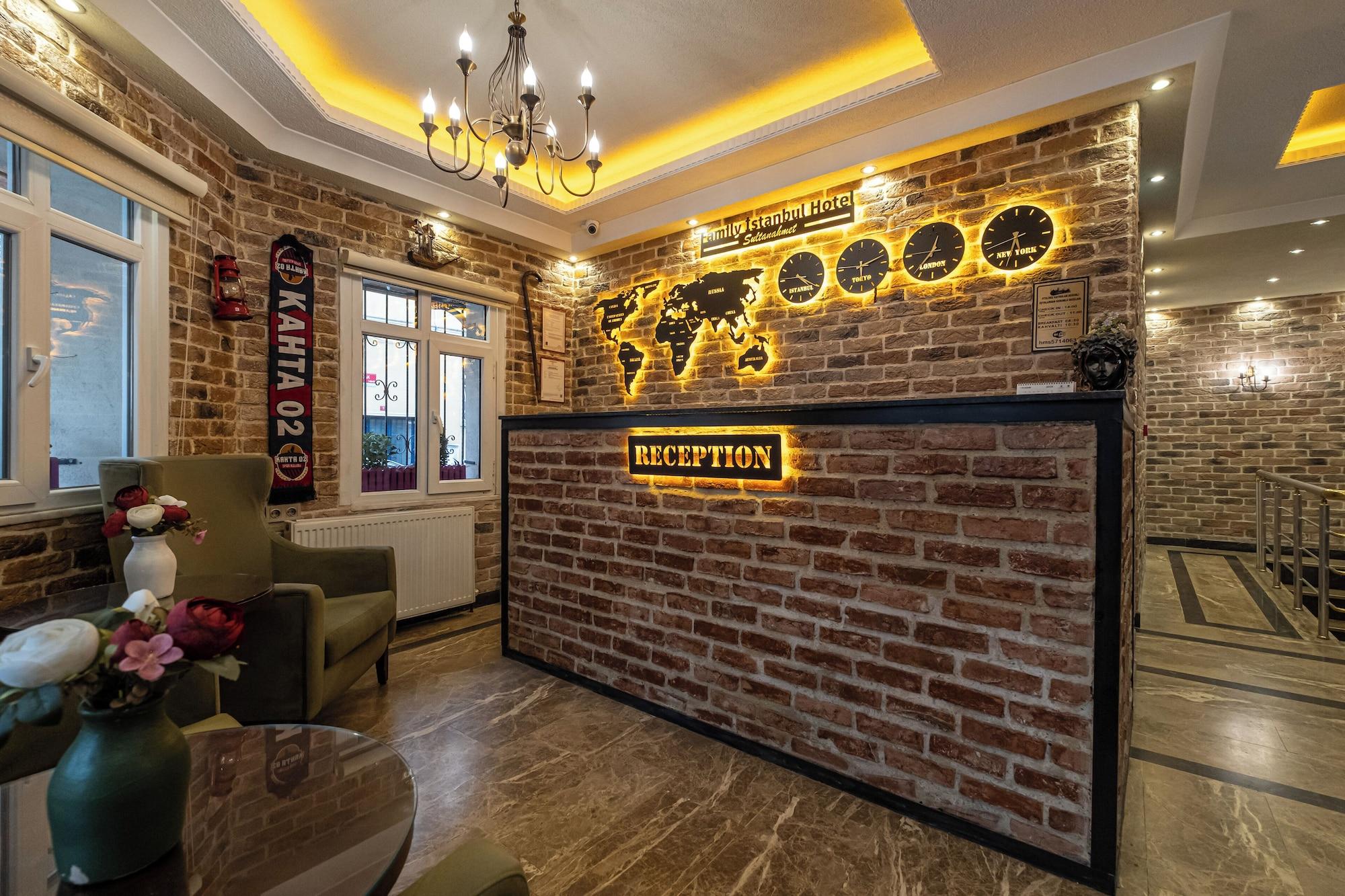 Bar/Salón Family Istanbul Hotel