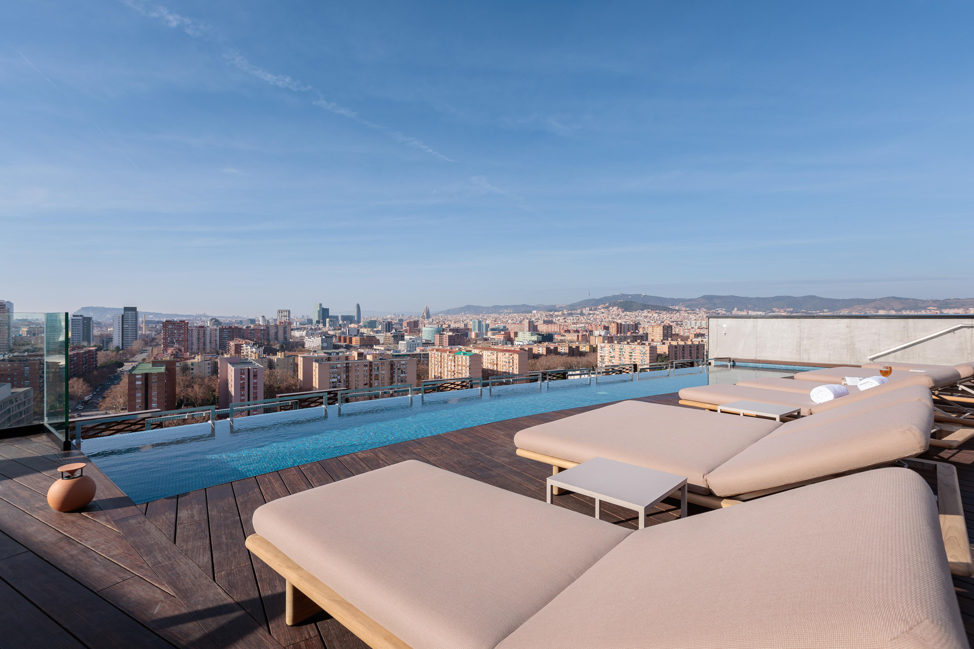 Vista Piscina Tembo Barcelona
