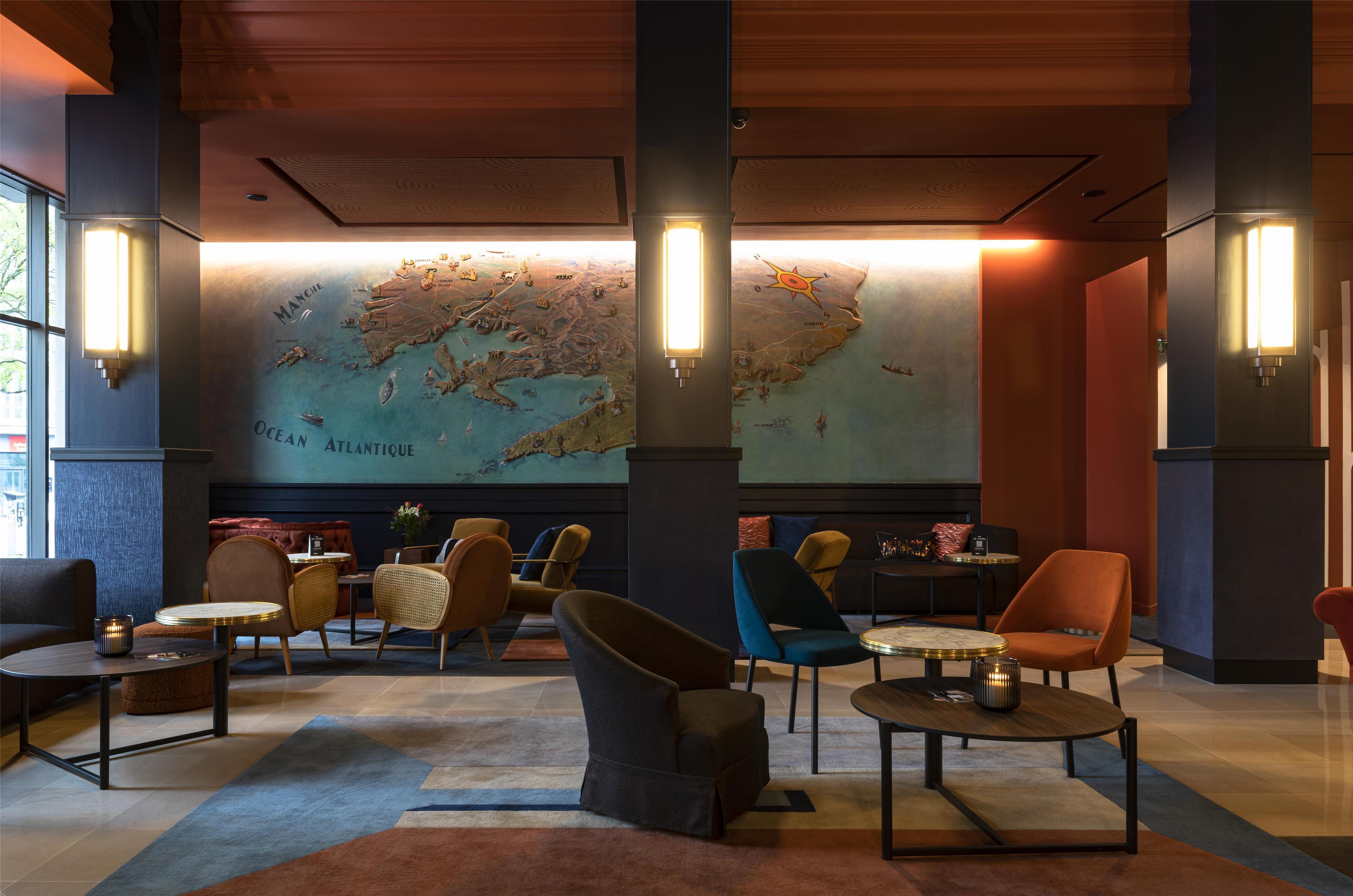 Vista Lobby Oceania Le Conti**** Brest