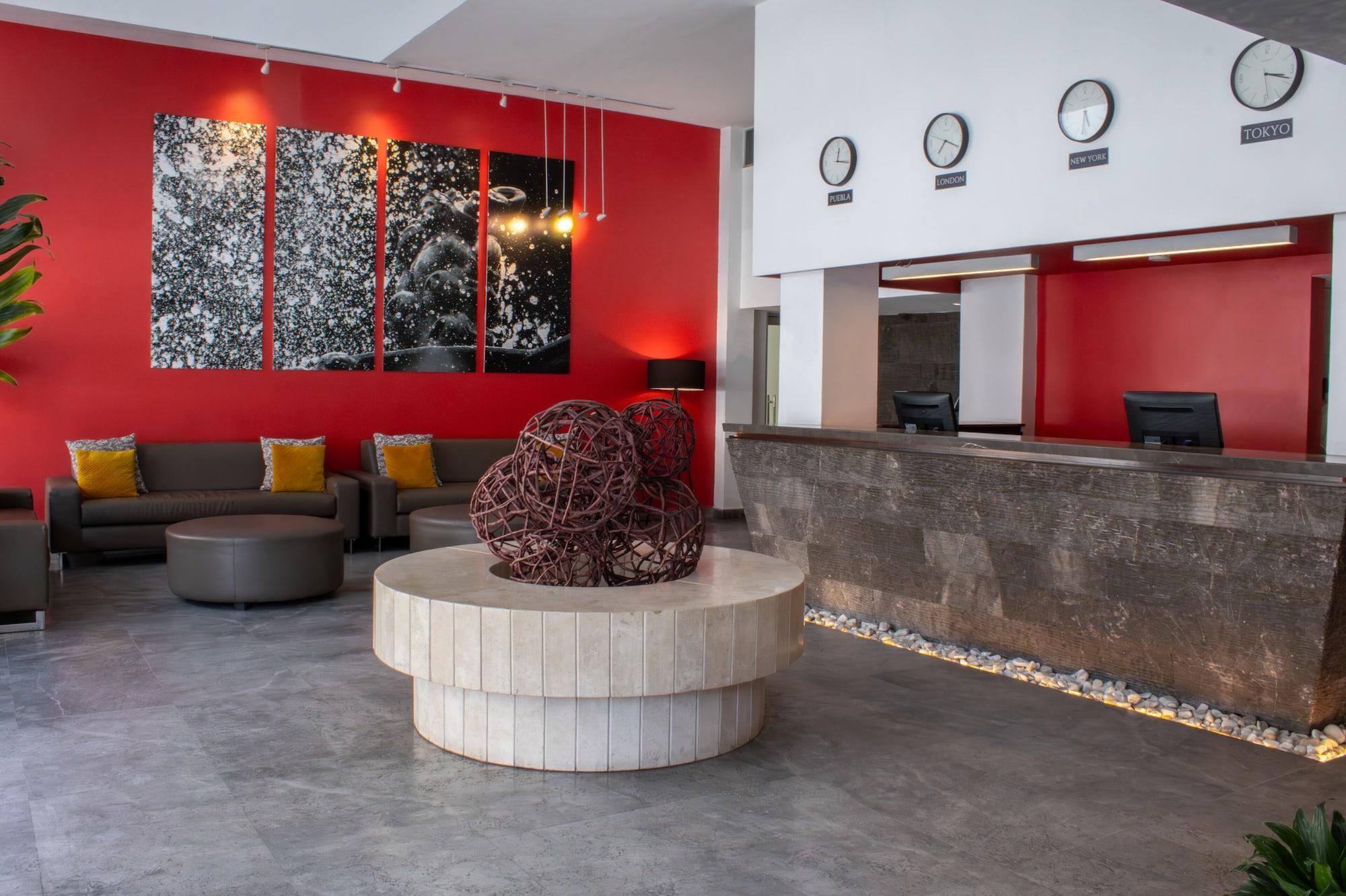 Vista Lobby Gamma Puebla Señorial Centro