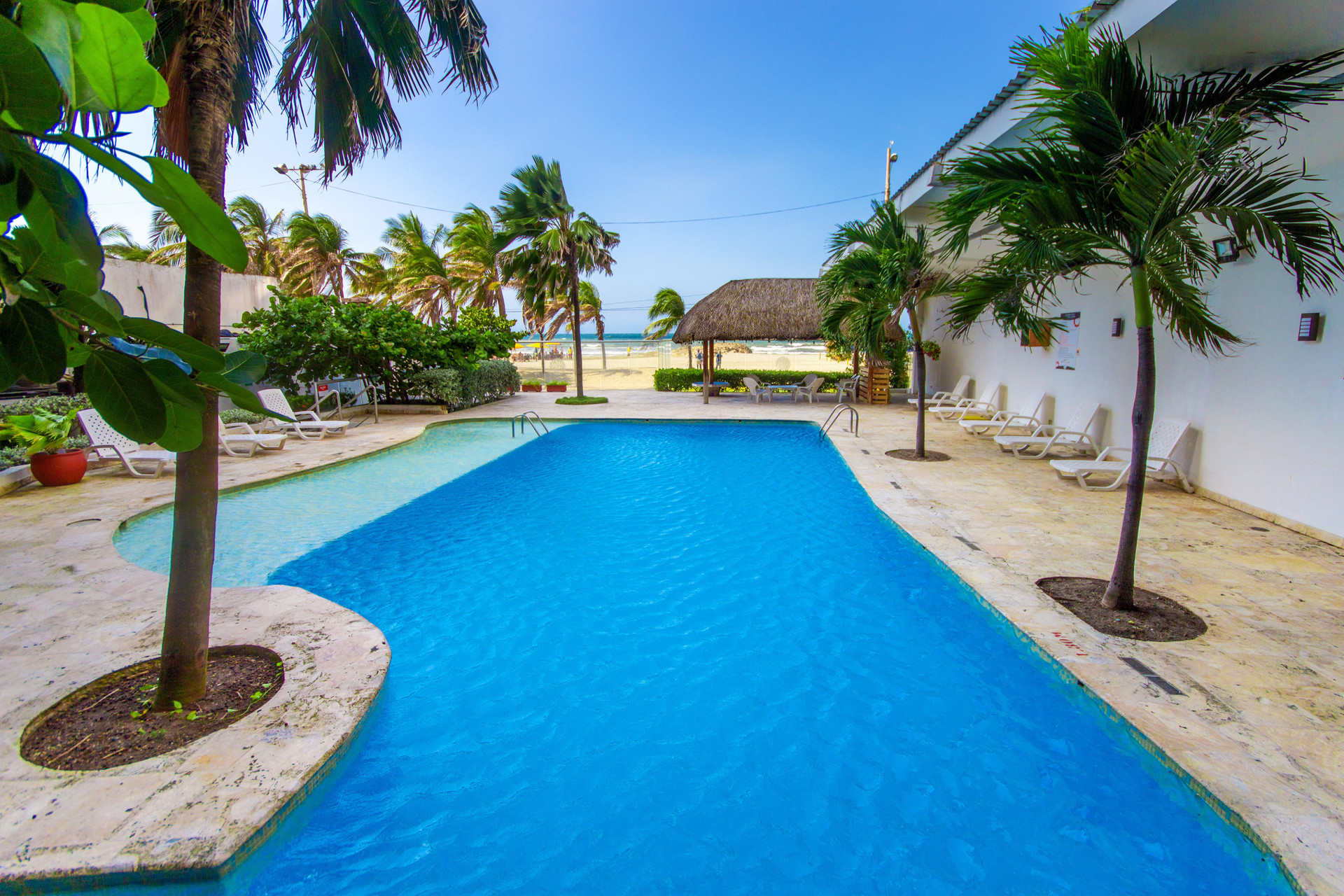 Vista Exterior Hotel Playa Club