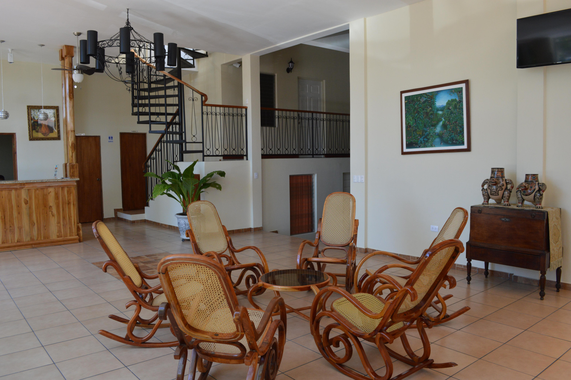 Vista Lobby Hotel la Estación Granada