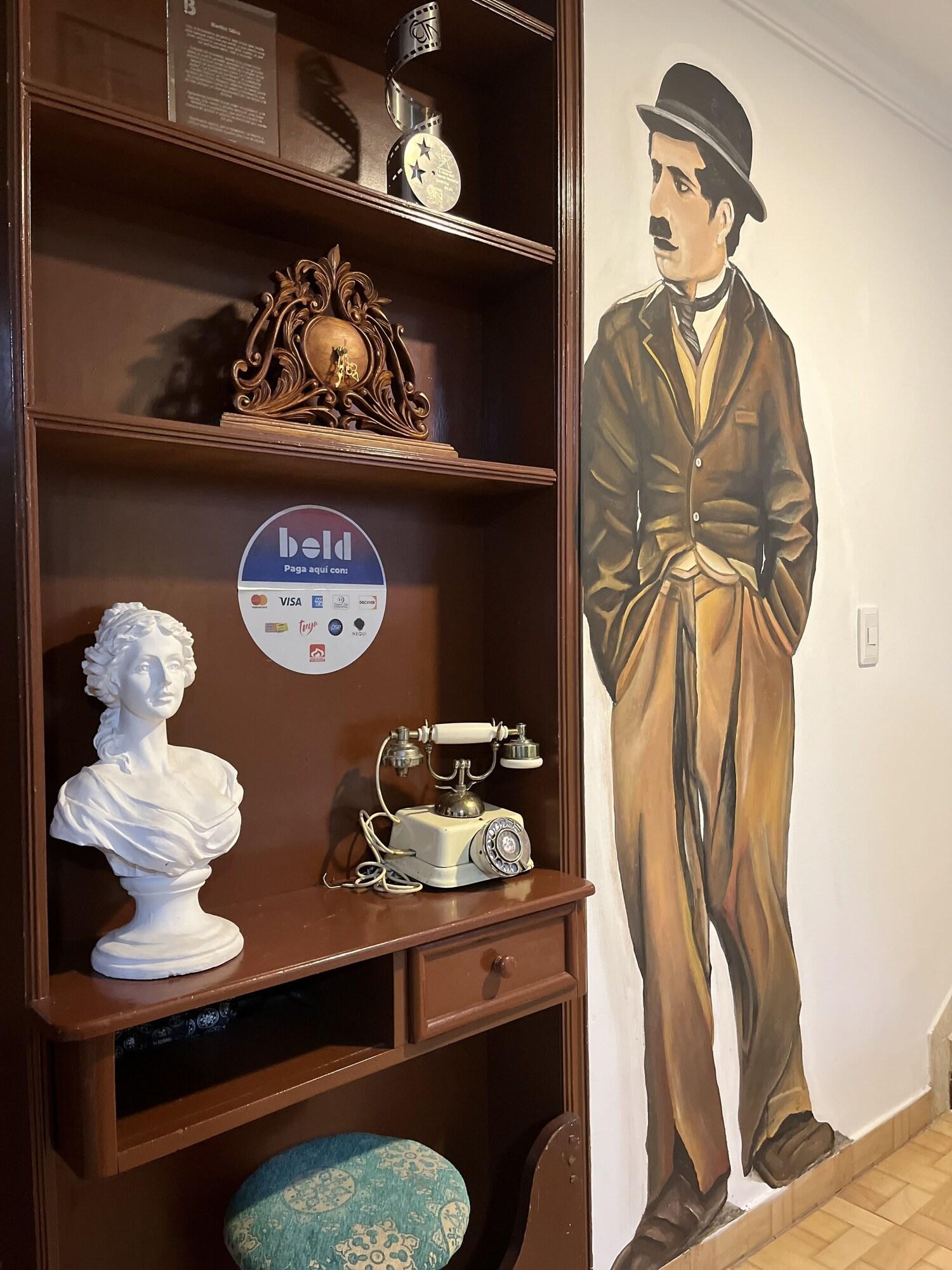 Vista Lobby Hostal Sep7imo Arte