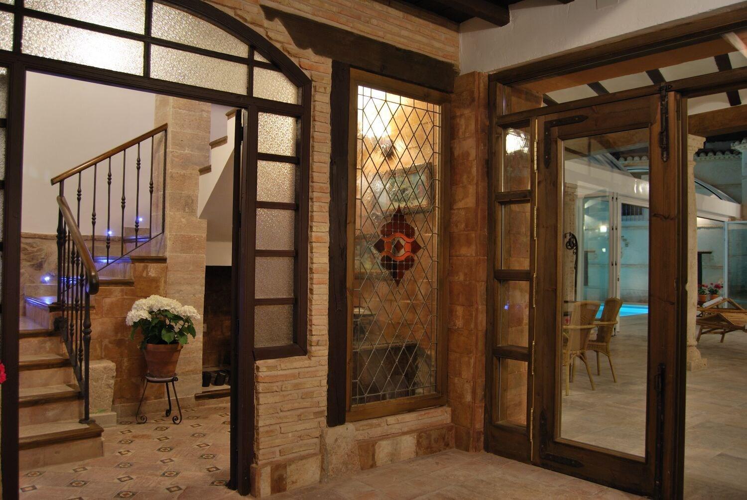 Vista Lobby Hotel Rural Casa Grande Almagro