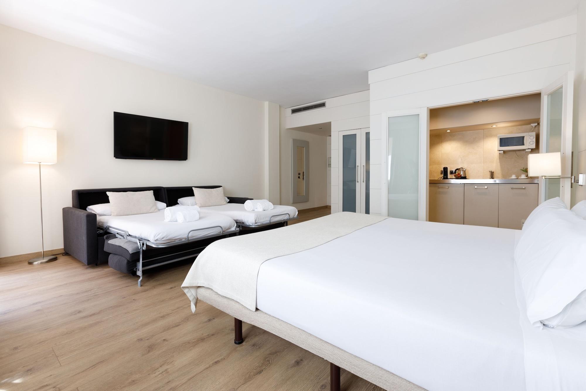 Set de Habitación Aparthotel Mariano Cubi Barcelona