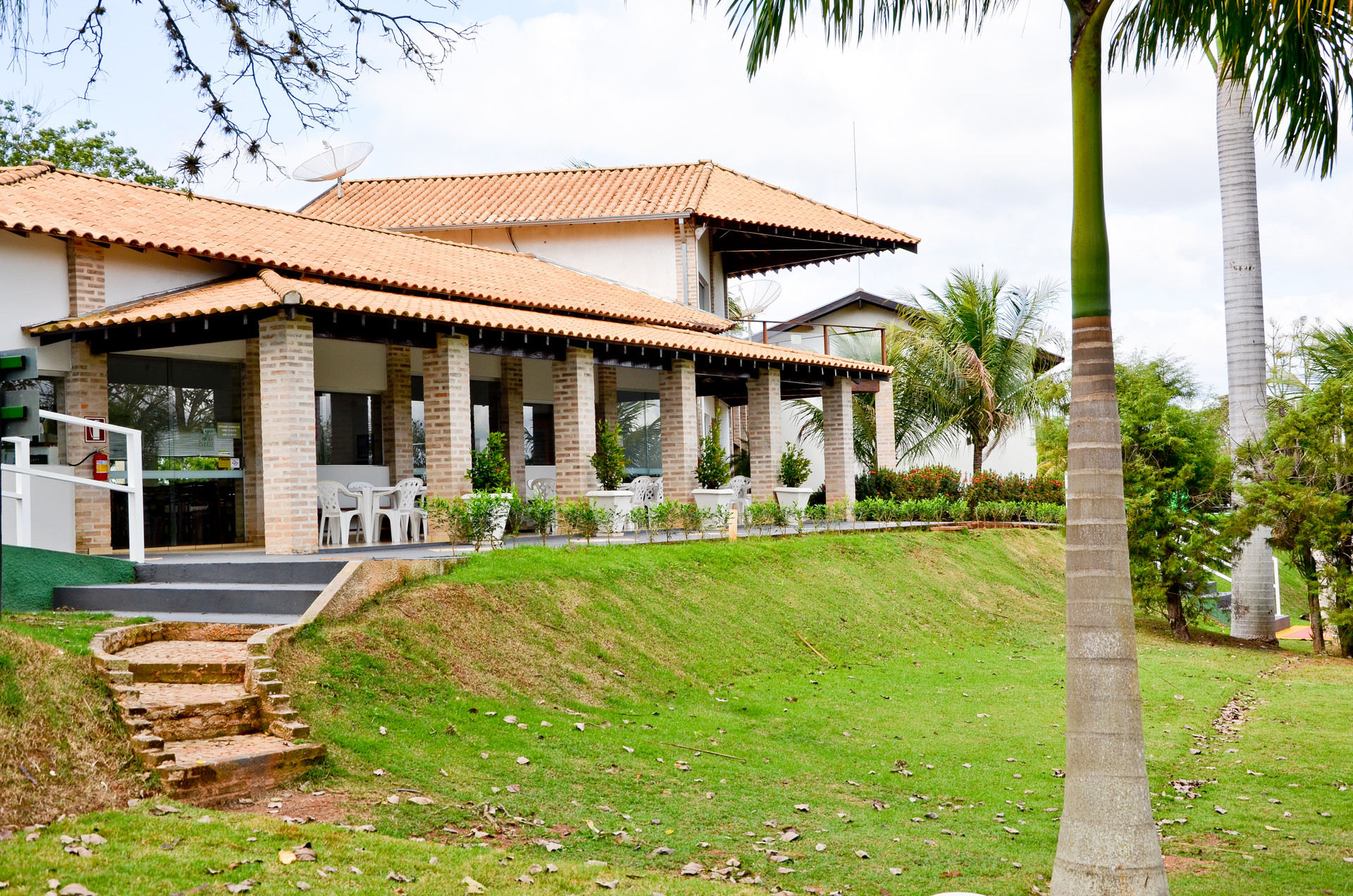 Vista Exterior Baobá Pousada