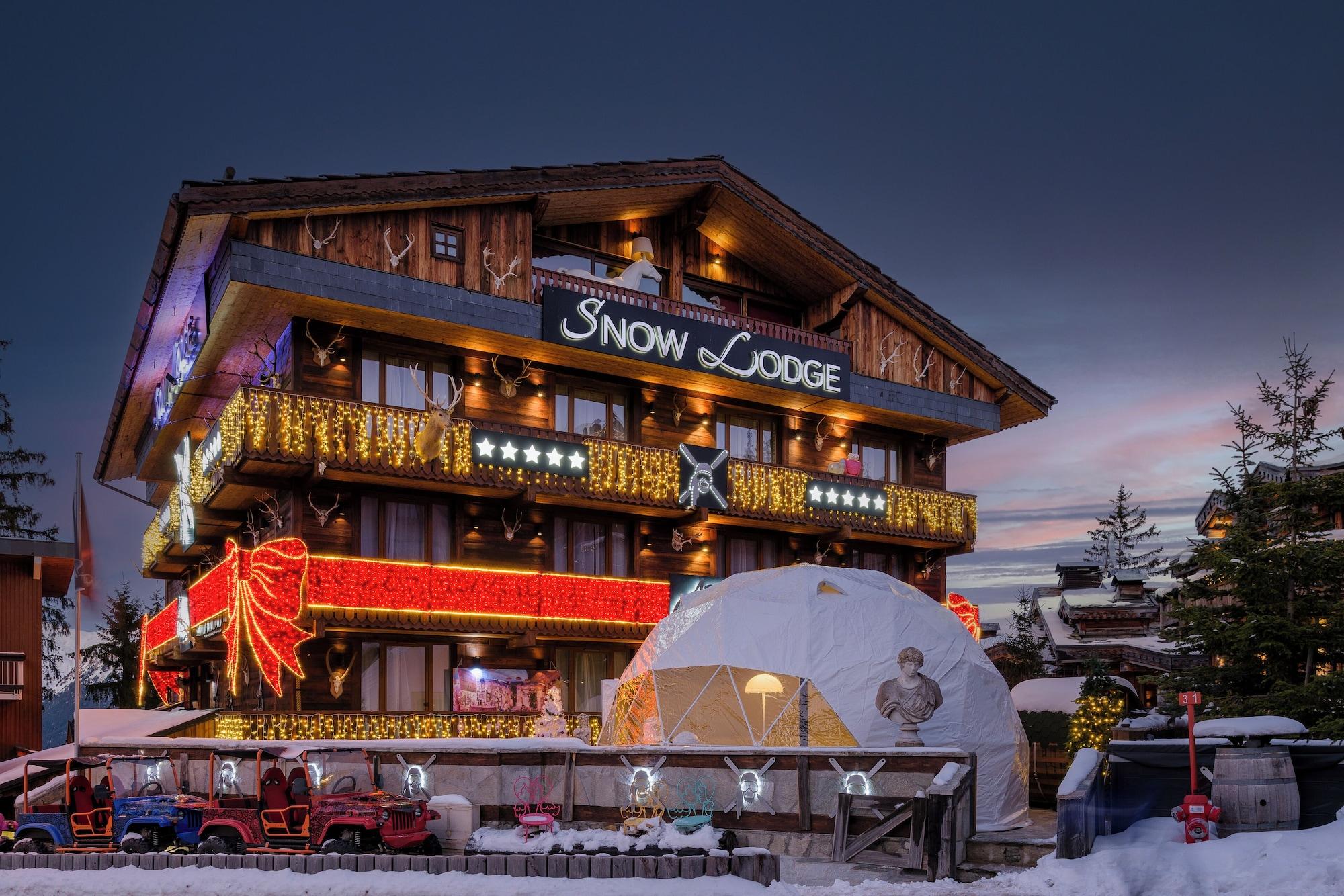 Vista Exterior Snow Lodge Hotel Courchevel 1850