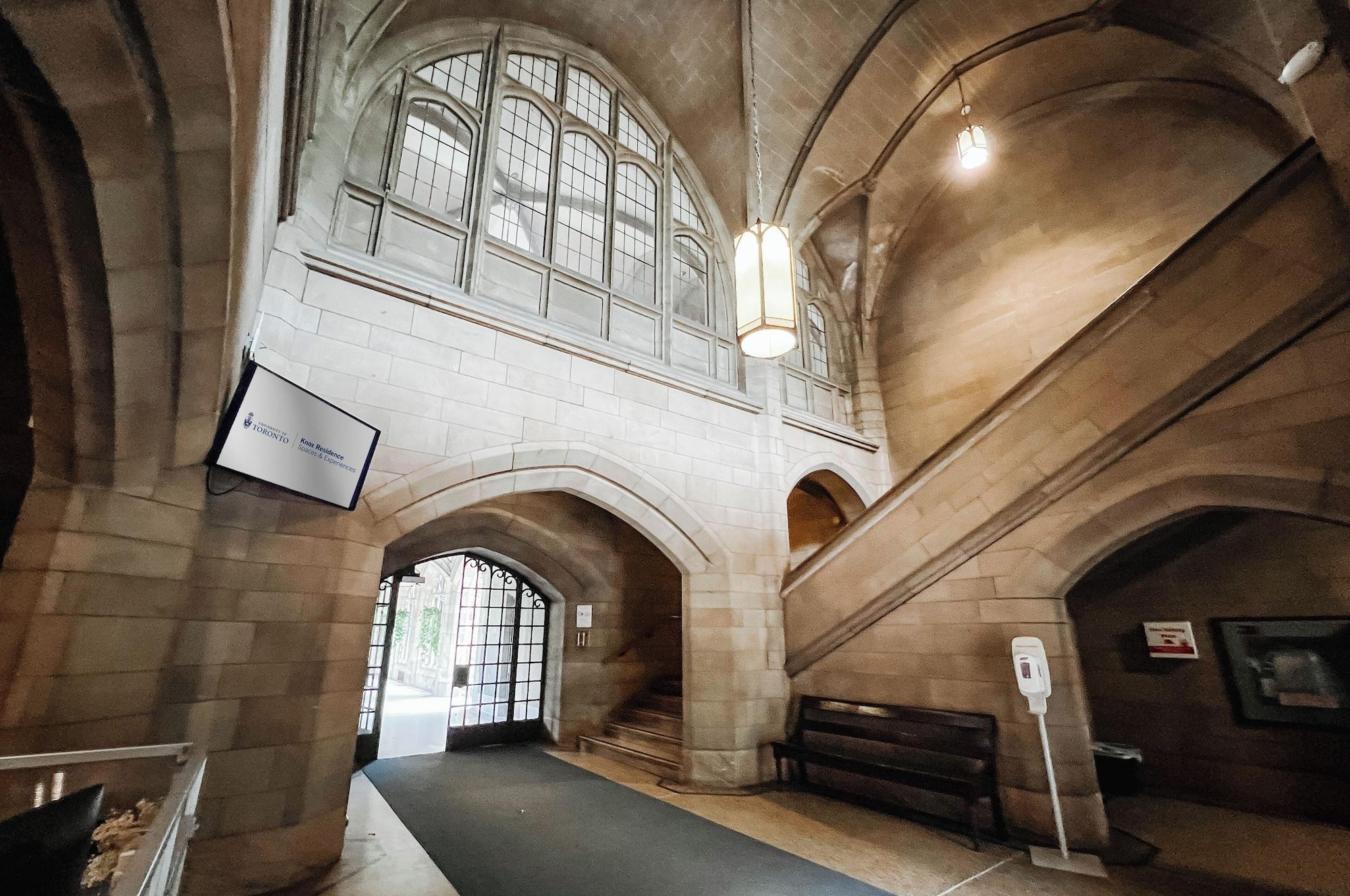 Vista Lobby Knox Residence University of Toronto