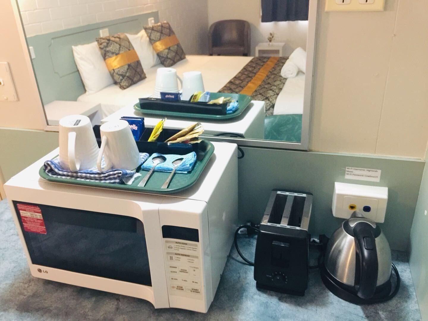 Equipamiento de Habitación Emerald Highlands Motel