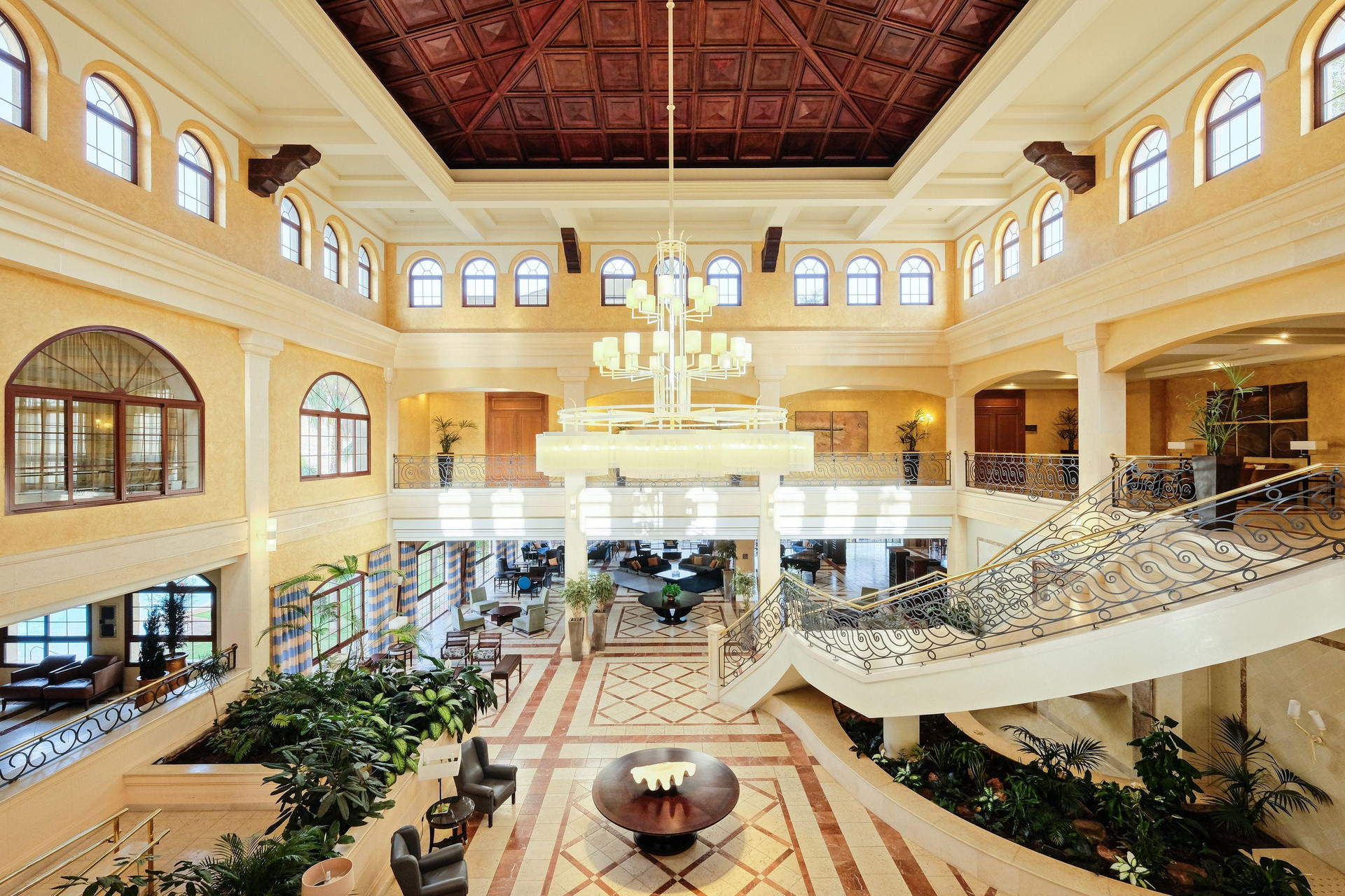 Vista Lobby Hotel Envía Almería Spa & Golf