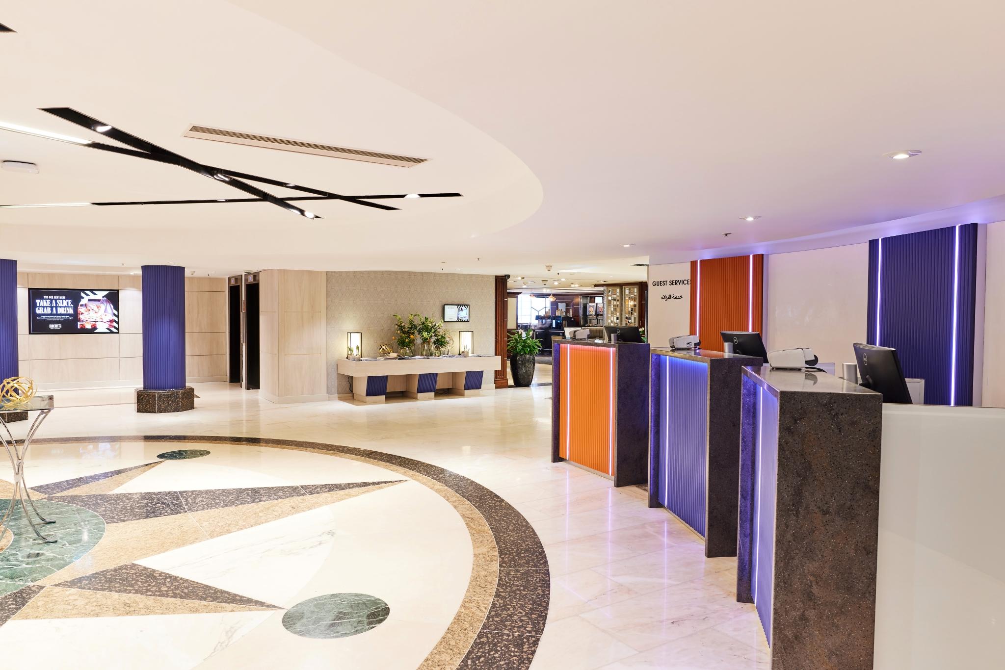 Vista Lobby The Marble Arch Hotel, by Thistle