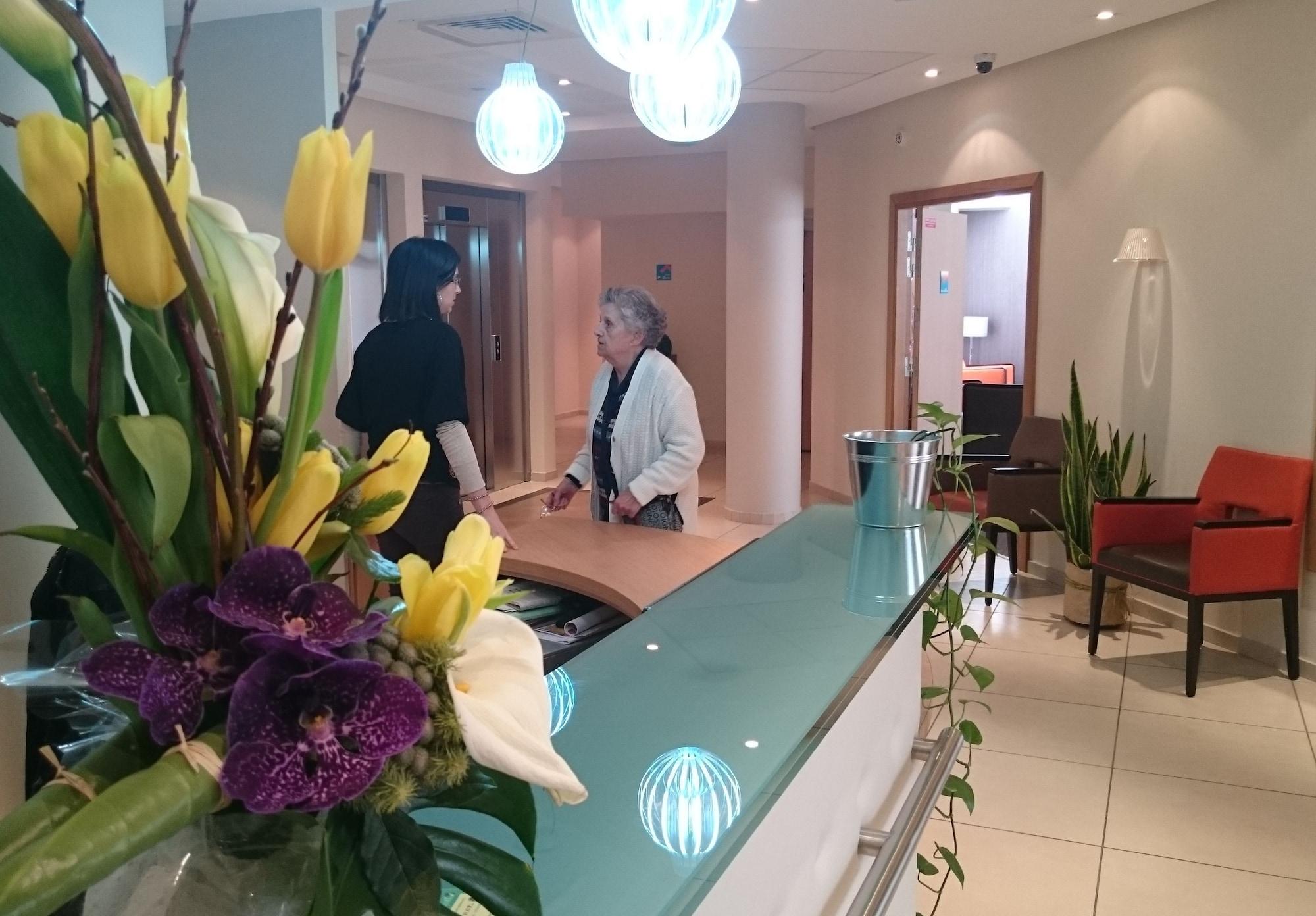 Vista Lobby Résidence Bleu Castillet